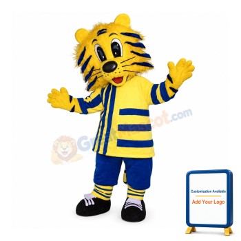 Friendly Little Tiger Mascot Costume