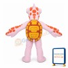Pink Sea Turtle Mascot Costume