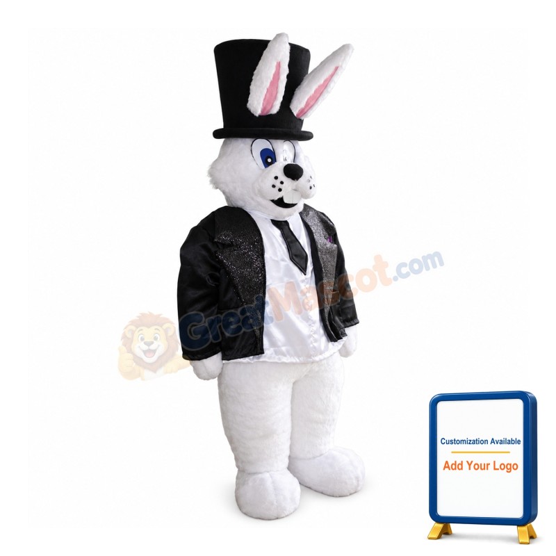 Mannequin Bunny Mascot Costume