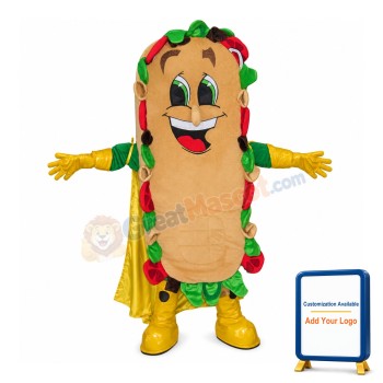 Happy Sandwich Mascot Costume