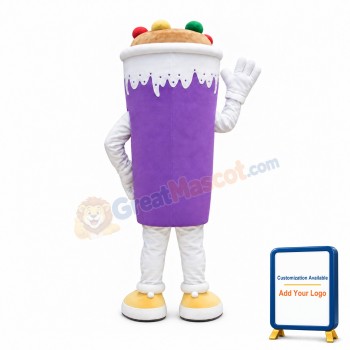 Lightweight Ice Cream Mascot Costume