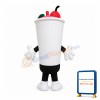 Cherry Limeade Drink Mascot Costume