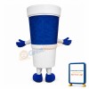Happy Sparkling Water Drink Mascot Costume
