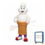 Friendly Lightweight Ice Cream Mascot Costume