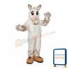Lightweight White Horse Mascot Costume