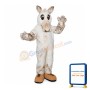 Lightweight White Horse Mascot Costume