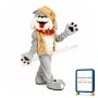 Friendly Lightweight Bulldog Mascot Costume