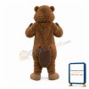 Realistic Lightweight Beaver Mascot Costume