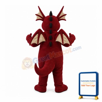 Fierce Realistic Dragon Mascot Costume