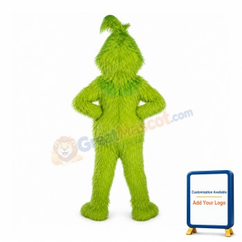 Christmas Lightweight Grinch Mascot Costume