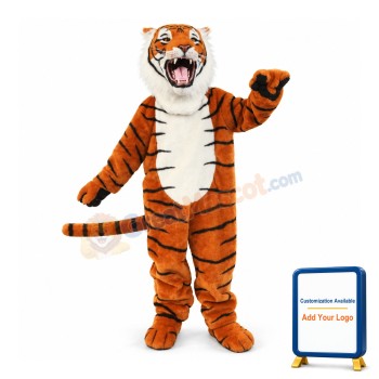 Fierce Realistic Tiger Mascot Costume