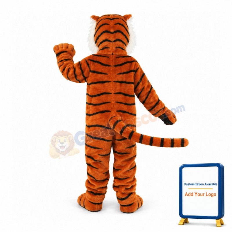 Fierce Realistic Tiger Mascot Costume