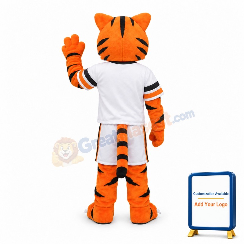 Sport Realistic Tiger Mascot Costume