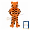 Friendly Lightweight Realistic Tiger Mascot Costume