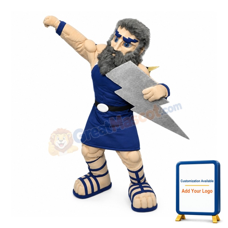 Power Zeus Mascot Costume