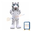 White Tiger Mascot Costume