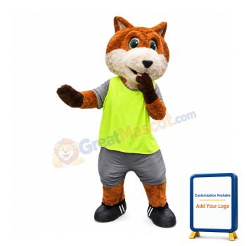Sport Realistic Fox Mascot Costume