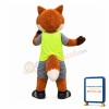 Sport Realistic Fox Mascot Costume