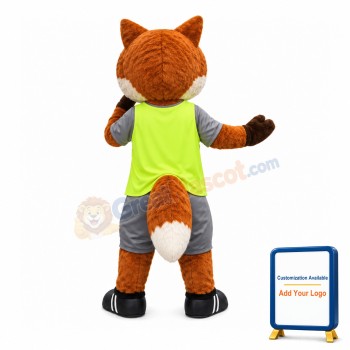 Sport Realistic Fox Mascot Costume