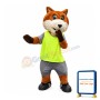 Sport Realistic Fox Mascot Costume