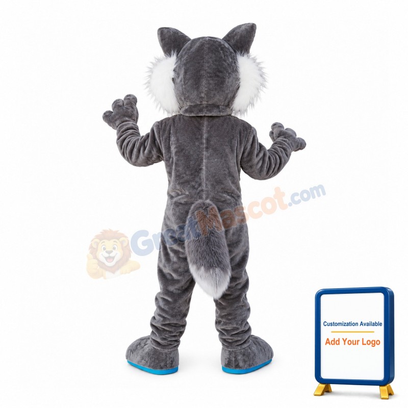 Realistic Bobcat Mascot Costume
