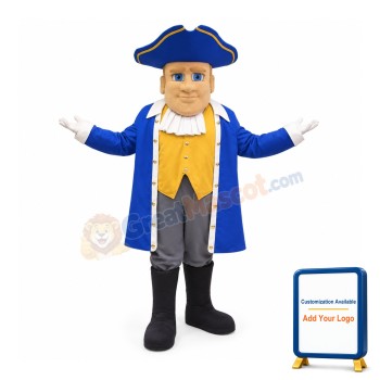 Friendly Patriot Mascot Costume