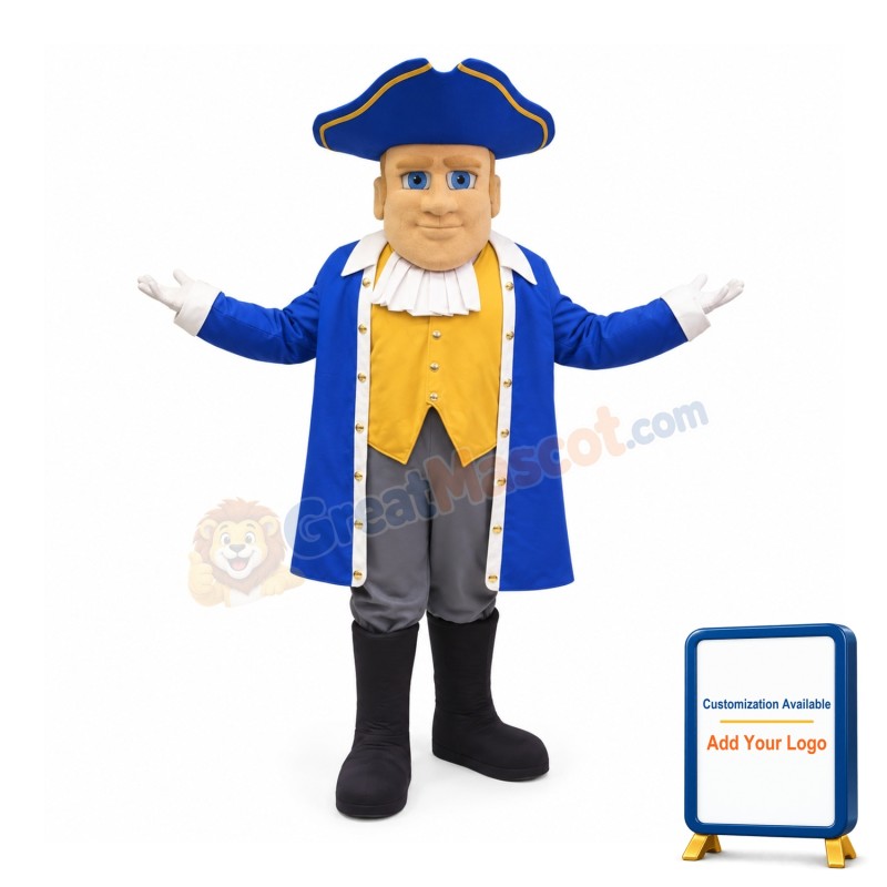 Friendly Patriot Mascot Costume