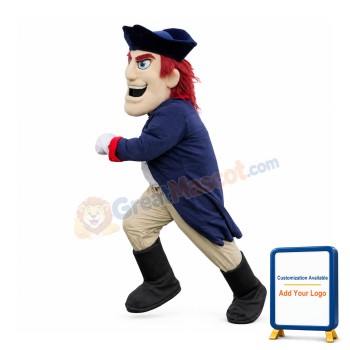 Brave Lightweight Patriot Mascot Costume