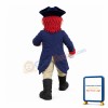 Brave Lightweight Patriot Mascot Costume