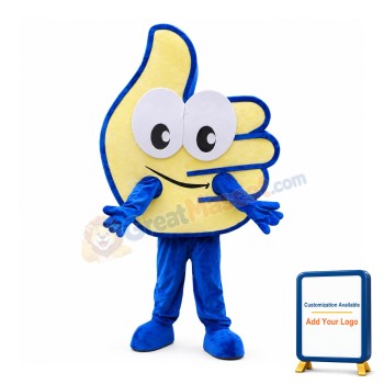 Thumbs Up Mascot Costume