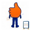 Friendly Thumbs Up Mascot Costume