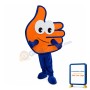 Friendly Thumbs Up Mascot Costume