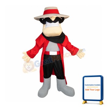 Rebel Mascot Costume
