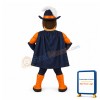 School Rebel Mascot Costume