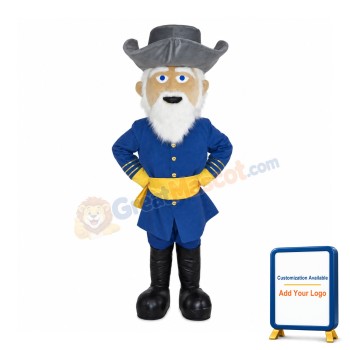Realistic Rebel Mascot Costume