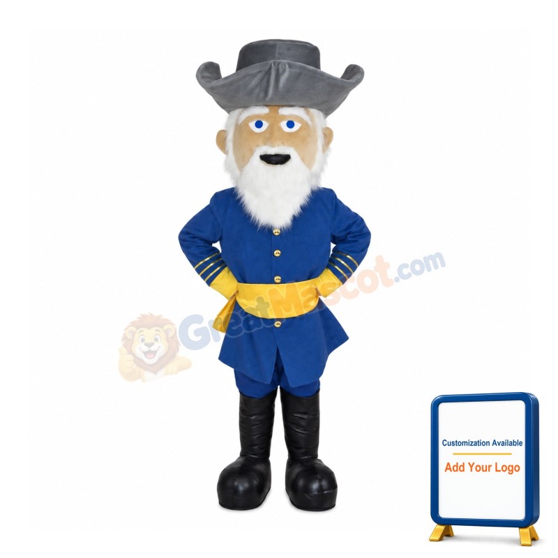 Realistic Rebel Mascot Costume