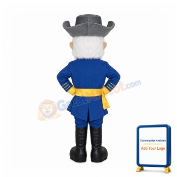 Realistic Rebel Mascot Costume