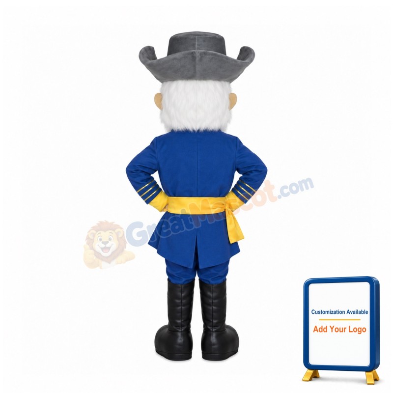 Realistic Rebel Mascot Costume