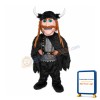 Realistic Viking Mascot Costume