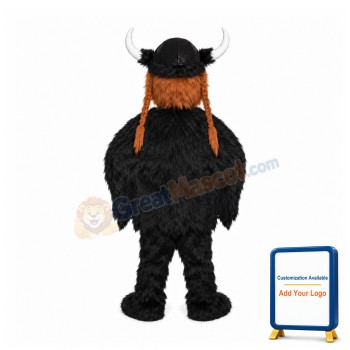 Realistic Viking Mascot Costume