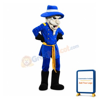Realistic Rebel Mascot Costume
