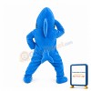 Realistic Blue Shark Mascot Costume