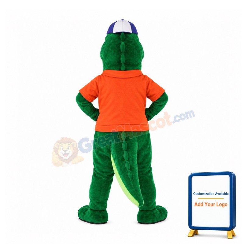 Power Sport Alligator Mascot Costume