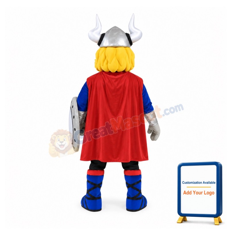 Friendly Lightweight Viking Mascot Costume