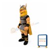 Power Realistic Viking Mascot Costume