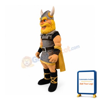 Power Realistic Viking Mascot Costume