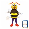 Friendly Realistic Lightweight Bee Mascot Costume
