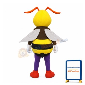 Friendly Realistic Lightweight Bee Mascot Costume
