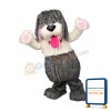 Friendly Plush Dog Mascot Costume