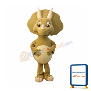 Lovely Lightweight Triceratops Mascot Costume